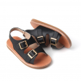 Fashion Outdoor Children Infant Toddler Leather Sandals